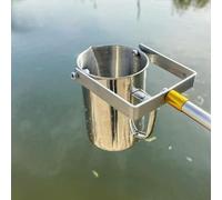 Telescopic Water Sampler Dipper - Extendable Sampling Rod for Environmental Monitoring and Quality Testing