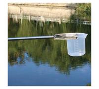 Telescopic Water Sampler Dipper, Lightweight Handheld Sampling Rod with Pendulum Beaker for Pool, Lake, Stream, Deep Water, 500/1000mL