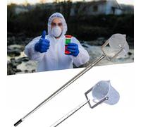 Telescopic Water Sampler Dipper, Stainless Steel Ladle for Quality Sample Collection, Vertical Swing Design for Easy Use
