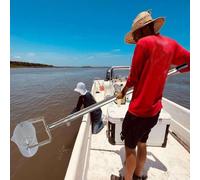 Telescopic Water Sampler Dipper with Stainless Steel Rod, Retractable Design for Adjustable Depth Water Quality Sampling