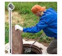 Telescopic Water Sampler Kit - 304 Stainless Steel Dipper 1000ml Graduated Beaker Adjustable 3.3'-8.2' Extension Pole for Accurate Water Quality Testing & Monitoring