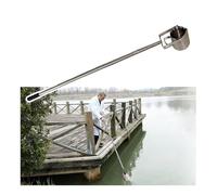 Telescopic Water Sampler Kit, 500/1000ml Retractable Dipper with Pole & Cup for River, Lake Pool Sampling Vertical Measurement Containers for Accurate Sampling(1000ML,0.61-1.5m(2-5ft))