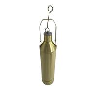 Telescopic Water Sampler,Sampling Bucket,Handheld Oil Device Leak-Proof Brass Liquid Extractor, Copper & Stainless Steel Core(Brass,500 mL/16.9fl oz)
