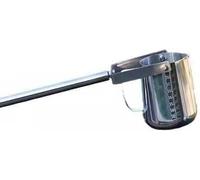 Telescopic Water Sampler, Stainless Steel Extending Rod with Swivel Beaker for River Pollution & Sewage Pipeline Testing, Adjustable Length for Easier Use