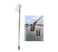 Telescopic Water Sampler, Stainless Steel Liquid Dipper with Measuring Cup for Pond Well Pool Sampling and Lab Testing