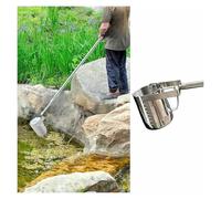 Telescopic Water Sampler, Telescopic Extra Long Water Sampler Dipper, Water Deep Sampling Cup For River Lake Pool(Metal,L 0.8m-2m(2.8ft-6.5ft))