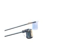 Telescopic Water Sampler with 1000ml Stainless Steel Ladle, Adjustable Extension Pole for Lakes Rivers Ponds, 360° Swivel & Fixed Head Water Testing Collection Tool