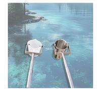 Telescopic Water Sampler with Swivel Head - Adjustable Sampling Pole for Lakes, Rivers, Ponds - Extends 2ft to 23ft - Stainless Steel & Plastic Beaker (500ml/1000ml)