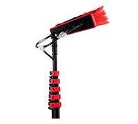 Telescopic Window Cleaning Brush Kit with Water Supply, Solar Panel Cleaning Tool, 3.6M-10.8M Reach for Efficient Glass and Solar PV Panel Cleaning