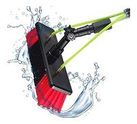 Telescopic Window Cleaning Pole with 30cm Brush Head Extendable Water Fed Cleaner for Conservatory Roofs Solar Panels & Photovoltaic s - 8m/26.24ft Reach