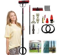 Telescopic Window Cleaning Pole with Water Fed Brush 9m/30FT