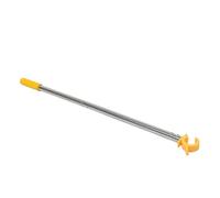 Telescopic Window Opener Pole with Hook, Yellow Portable Wand | Space-saving Storage, Long Reach Opening, Universal Use, Kitchen and Bedroom Support, Plastic and Metal Parts