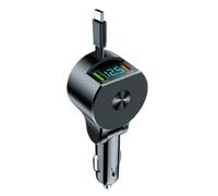 Telescoping Adapter - Vehicle Current for Touring | Accelerated Energy Transfer with Sliding Cord and Three Socket Module for Camping, Transfers, Errands and Journeys