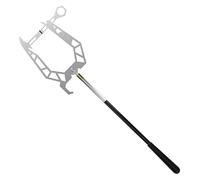 Telescoping Automatic Boat Dock Hook Stainless Steel Wire Guider Parking Tool Mooring Rope Threader U Type Docking Aid for Marine (One Size)