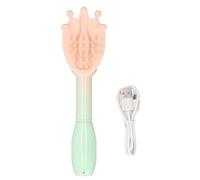 Telescoping Back Scratcher, 45cm Electric Effective Itch Relief Body Scratch Massage Tool Stocking Stuffers for Men and Women (Pink)