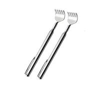 Telescoping Back Scratcher Extendable Metal Telescopic Massager Extends Backscratcher with Pocket Clip (One Size)