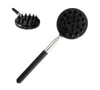 Telescoping Back Scratchers | Stainless Steel Back Massager Tool | Extendable Retractable Itching Stick with Ergonomic Handle for Men, Women, Seniors, Teens, Travel, Bedroom Use