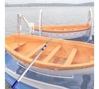 Telescoping Boat Hook for Easy Docking and Mooring, Lightweight Multi-Purpose Extension Pole for Pontoon, Home, and Truck Bed Access