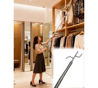 Telescoping Boat Hook with Heavy Duty Pull Down Hook for Docking and Hanging