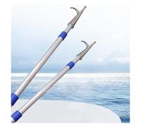 Telescoping Boat Hook with Stainless Steel Tip for Yacht, Ship, and Water Rescue Operations