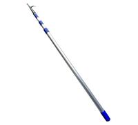 Telescoping Boat Pole with Hook, 4-8ft Adjustable Extension Pole for Docking, Rescue, and Swimming Pool Safety