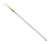 Telescoping Cargo Retriever Hook with Grab Hook, 1.5m Stainless Steel Pickup Truck Bed Reach Tool, Pull Pole for Camping, 4.92Ft Multi-Use Reacher for Boats and SUVs