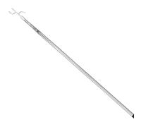Telescoping Cargo Retriever Hook with Grab Hook, 1.5m Stainless Steel Pickup Truck Bed Reach Tool, Pull Pole for Camping, 4.92Ft Multi-Use Reacher for Boats and SUVs