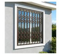 Telescoping Heavy Duty Anti-Burglar Window Bars, with Lock & Key - Security Grille Fences, for Home Protection(W59xH39.4"/150X100CM)