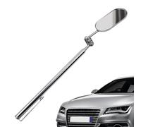 Telescoping Inspection Mirror, Mirrors On A Stick, Stainless Steel Oval Mechanics Mir-ror, Multi-directional Folding Mir-ror Tool, 360-Degree Rotating Mir-ror For Checking Vehicle Condition