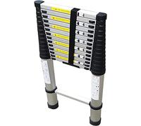 Telescoping Ladder 20ft / 16ft / 12.5ft / 10.5ft, Aluminum Extension Telescopic Ladders for Rooftop RV Attic Outdoor Indoor Use, Load 150kg/330lbs (Size : 2.9m/9.5ft)