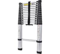 Telescoping Ladder 20ft / 16ft / 12.5ft / 10.5ft, Aluminum Extension Telescopic Ladders for Rooftop RV Attic Outdoor Indoor Use, Load 150kg (Size : 2.9m/9.5ft)