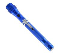 Telescoping LED Magnetic Flashlight - Aluminum Alloy Material, Extendable Tool, 360 Swivel Work Light, Magnetic Pickup Gadget | Men Husband Dad Automotive Repair Home Workshop Use
