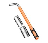 Telescoping Lug Nut Wrench,Extendable Wheel Lug Wrench | Labor-Saving Heavy Duty Tire Wrench, Ergonomic Wheel Nut Remover, Extendable Wheel Lug Wrench for Car Wheel
