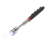 Telescoping Magnet Light,Stainless Steel Magnet Stick,magnetic telescopic tool,Magnetic Telescoping Picking Tool with LED Flash Light - 8lbs Telescopic Magnetic Pickup Tool, Retriever Wand 7.7to 31.9"
