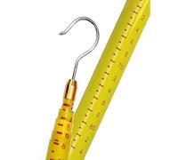 Telescoping Measuring Pole for Electrical & Height Measurements, Lightweight Insulated Design for Utility & Outdoor Use - Perfect for Professionals & DIYers