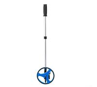 Telescoping Measuring Wheel with Adjustable Length Rods for Accurate Linear and Curved Distance Tracking up to 10000 Feet