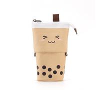 Telescoping Pencil Case Extendable Pen Pouches Zippered Pen Bag Standing Desk Pencil Holder for Kid Student School Home Case