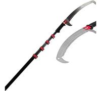 Telescoping Pole Saw, 3.6-7.2m Extendable Tree Pruner for Garden Landscaping, Branch Trimmer and Leaf Cutter