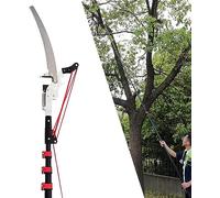 Telescoping Pole Saw, Adjustable Tree Pruner for Garden, Extendable Branch Cutter for High Branches