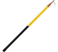 Telescoping Pool Pole with Stainless Steel Hook - Emergency Lifeguard Rod for Pools, Beaches, and Yachts(Yellow,6m)