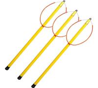 Telescoping Pool Safety Pole with Rescue Hook & Reflective Band - Essential Emergency Lifesaving Equipment for Drowning Prevention in Pools & Oceans, Ideal for Lifeguards & Families