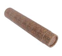 Telescoping Poster Carrier Tube Calligraphy Scroll Storage Box with Floral Design 35cm Extended to 62cm Length and 6cm Diameter for Artworks and Documents Transport