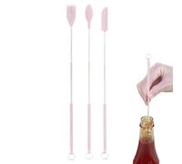 Telescoping Spatula and Spoon, Set Makeup Spatula Set | Retractable Silicone Scraper, Retractable Makeup Spatula, Multifunctional Silicone Spatula Set
