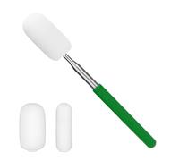 Telescoping Sponge Pottery, Retractable Clay Tool Sponges on Stick Extend up to 28.35in Telescoping Sponge Sticks for Pottery (Green)