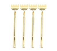 Telescoping Stainless Steel Back Scratcher Portable Massage Tool for Itching Relief