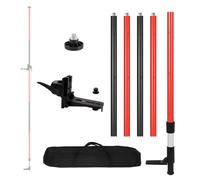 Telescoping Support Pole with Extendable Mounting for Lasers Level of Rotary and Line Lasers