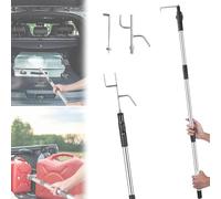 Telescoping Truck Bed Retriever Tool - Cargo Grabber & Magnetic Grabber for Pickup Trucks - Essential Bed Buddy Tool for Easy Cargo Retrieval (1.5m)