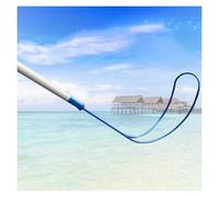 Telescoping Water Rescue Pole, Aluminum Swimming Saving Rod & Pool Safety Hook for Drowning and Struggling Swimmers