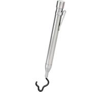 Telescoping Wire Reacher Pole - 31" Extendable Pocket Retriever - Extra Reach Wire Pulling Tool with Hook & Magnetic End