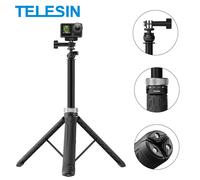 Telesin 360° ball-head tripod/selfie stick (30-150 cm) | ✅ 5 years warranty